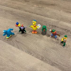 Vintage Sesame Street Figurine Collection - GUC
